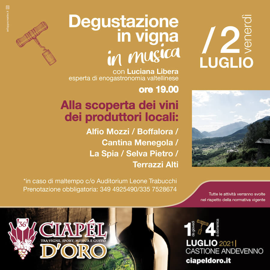 E' tempo di ricominciare a degustare vini | Blog di Valendario Valtellinese